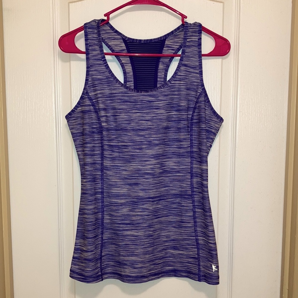 Danskin Now Women’s M Purple Racerback Tank